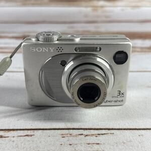 Sony Cyber‑shot DSC‑W1 – 5.1MP – Silver – 3× Optical / Smart Zoom – Tested